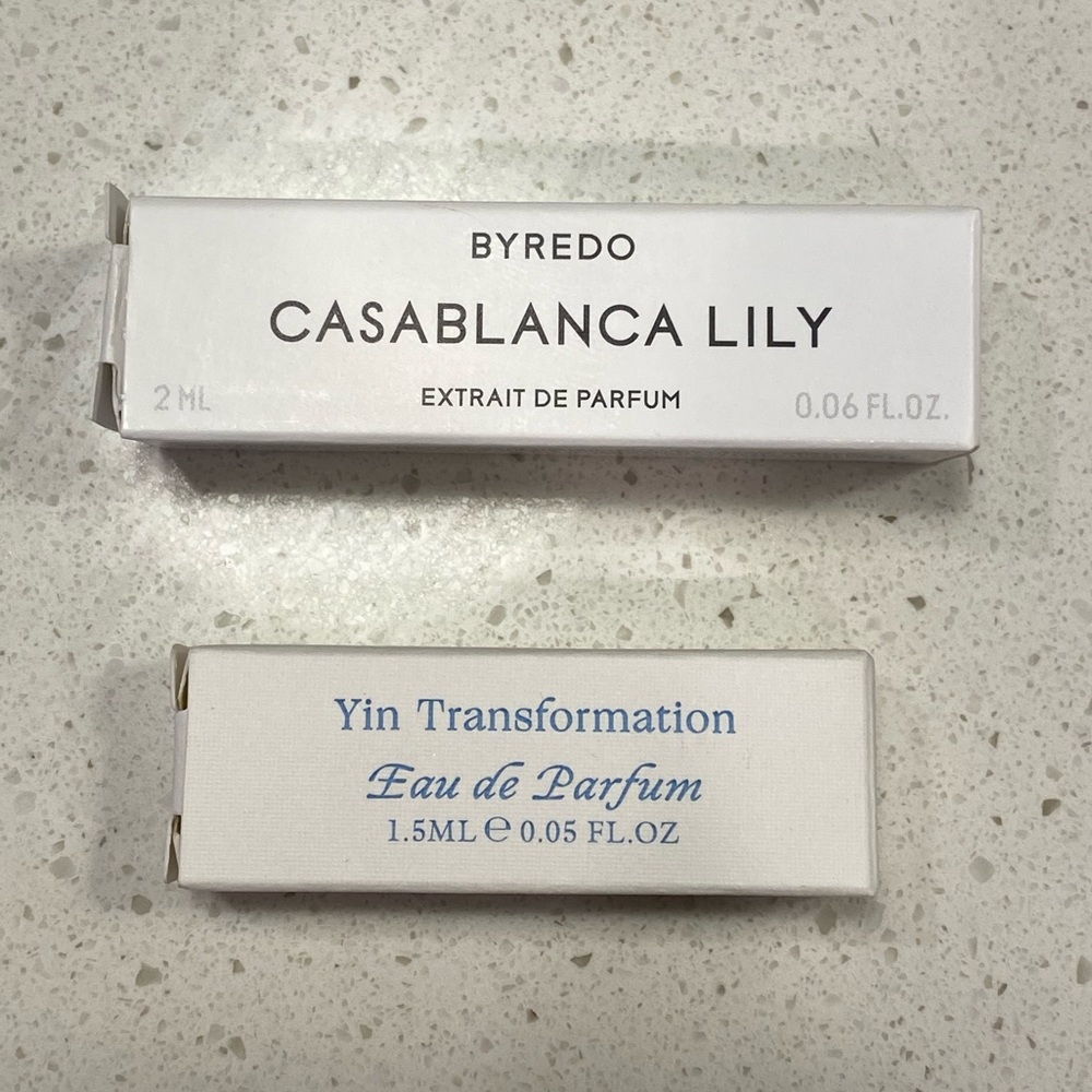 Byredo & The Harmonist Fragrance Samples